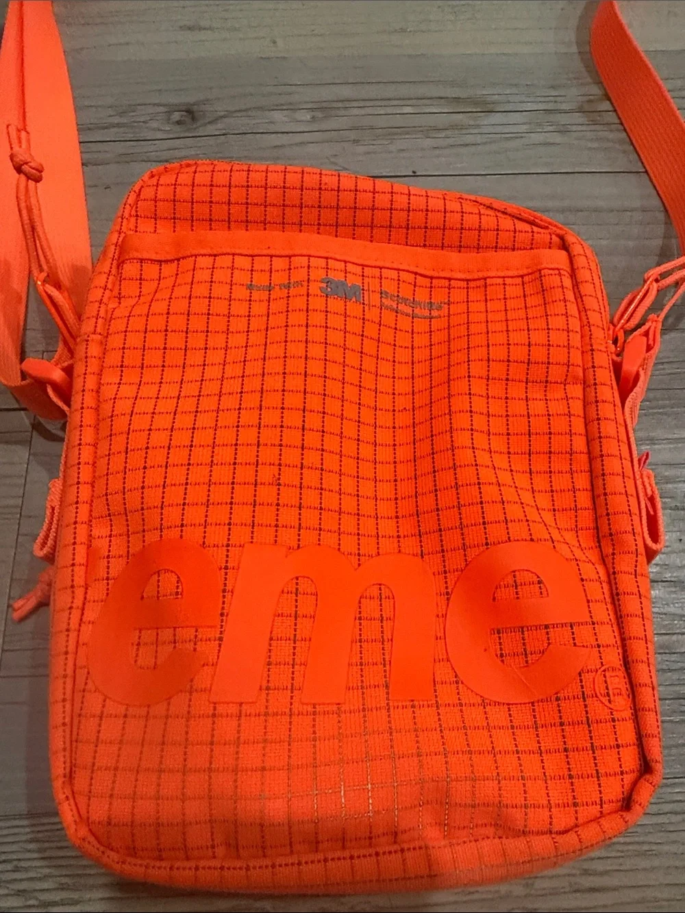Supreme orange shoulder